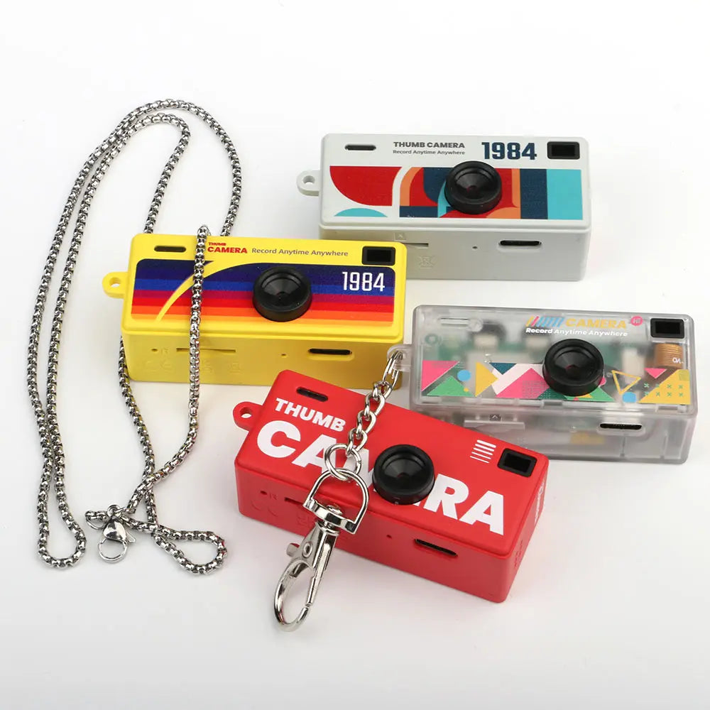 G6 Thumb Keychain Camera 0.96inch Mini Action Camera Retro Support Memory Card 1080P Very Small Camcorder Video Recorder 2026