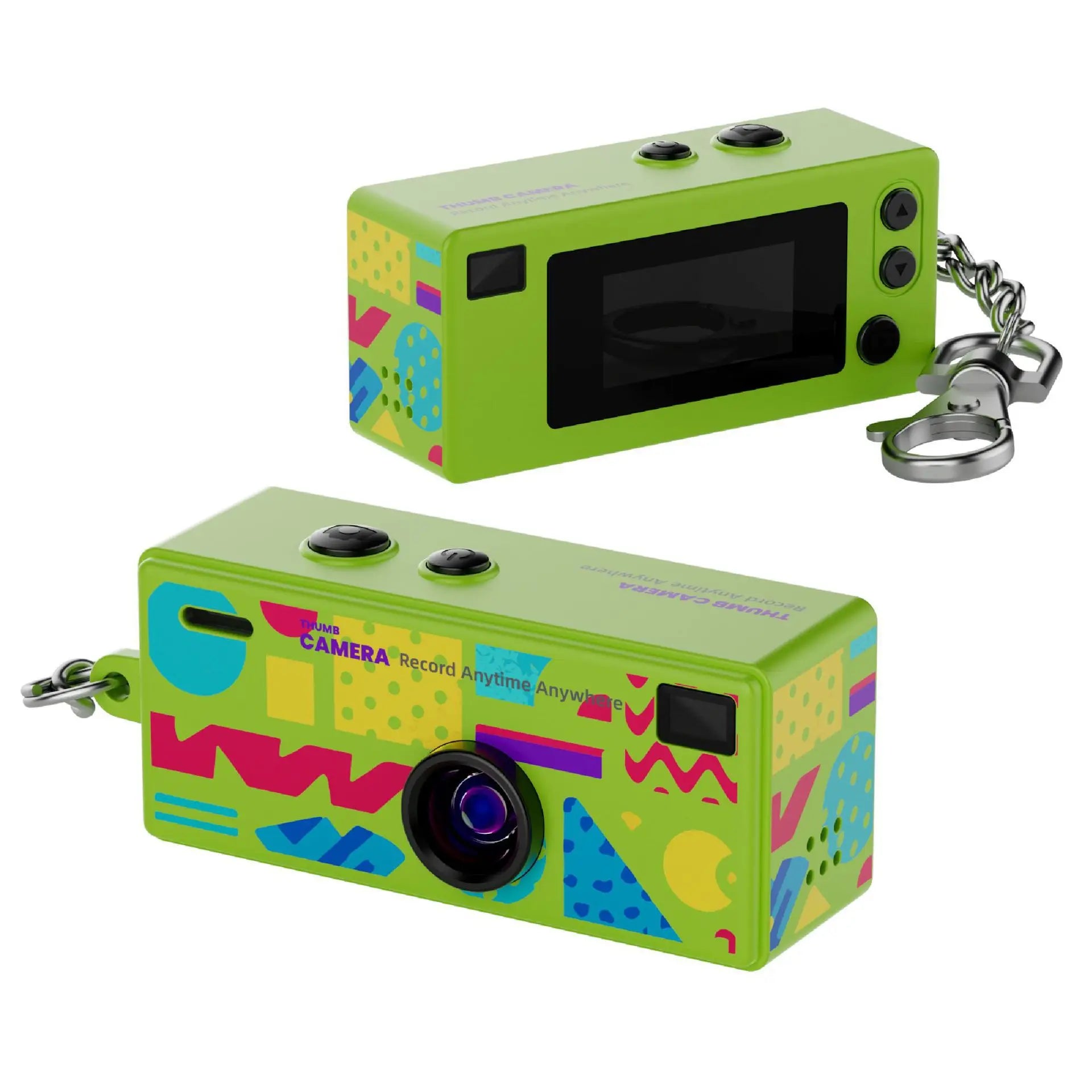 G6 Thumb Keychain Camera 0.96inch Mini Action Camera Retro Support Memory Card 1080P Very Small Camcorder Video Recorder 2026