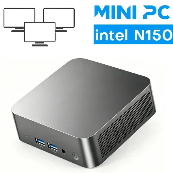 2026 Intel N150 Mini PC Windows 11 Intel Core i9 10980HK 16GB 32GB RAM Pocket Desktop PC 1TB 2TB SSD WiFi6 4KHD Gaming Computer